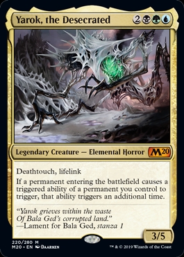 Yarok, the Desecrated Magic Core Set 2020